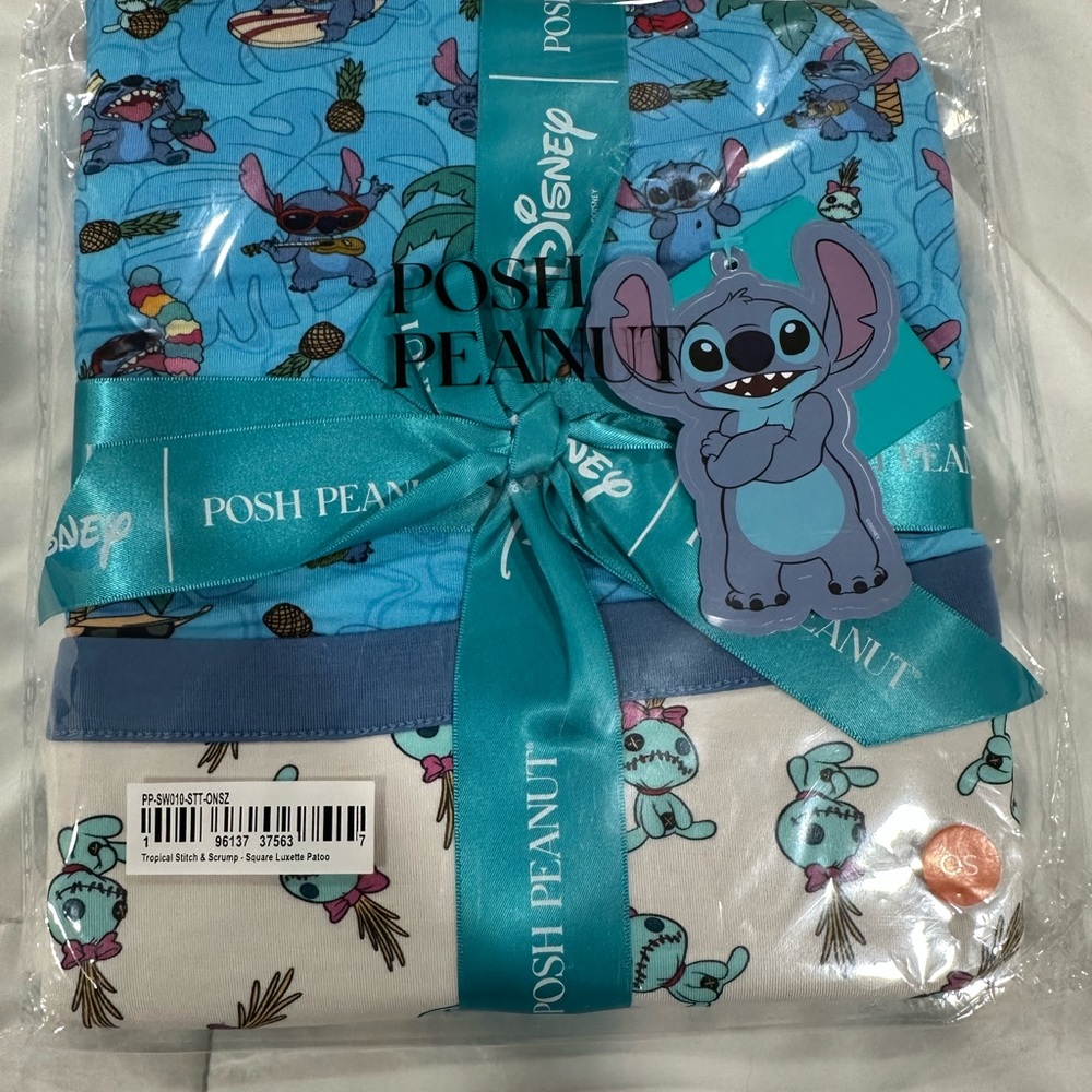 Disney Stitch Baby Blanket Set